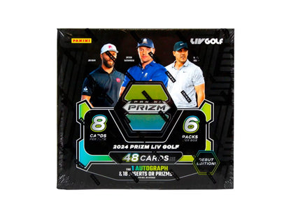 2024 Panini Prizm LIV Golf Hobby Box - Columbia Hobby - Sports Card Boxes - Toploaders - Card Savers