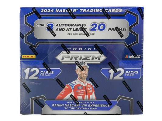 2024 Panini Prizm NASCAR Racing Hobby Box - Columbia Hobby - Sports Card Boxes - Toploaders - Card Savers