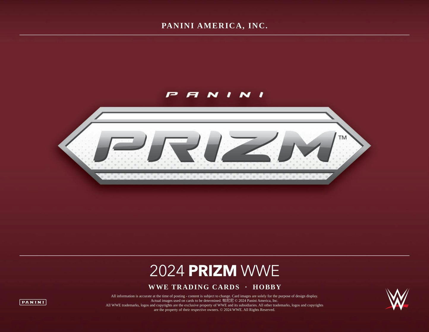 2024 Panini Prizm WWE Wrestling Hobby Box - Columbia Hobby - Sports Card Boxes - Toploaders - Card Savers