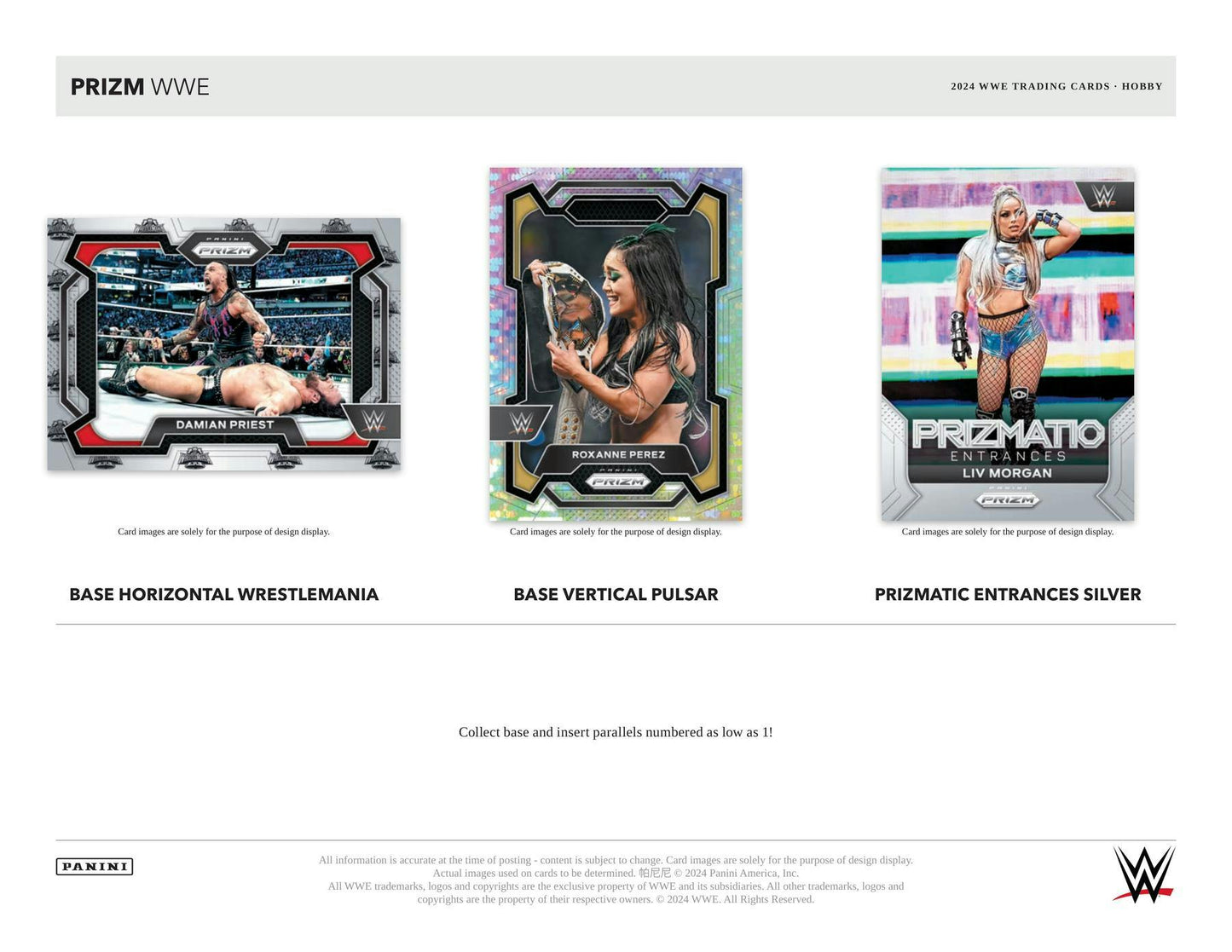 2024 Panini Prizm WWE Wrestling Hobby Box - Columbia Hobby - Sports Card Boxes - Toploaders - Card Savers