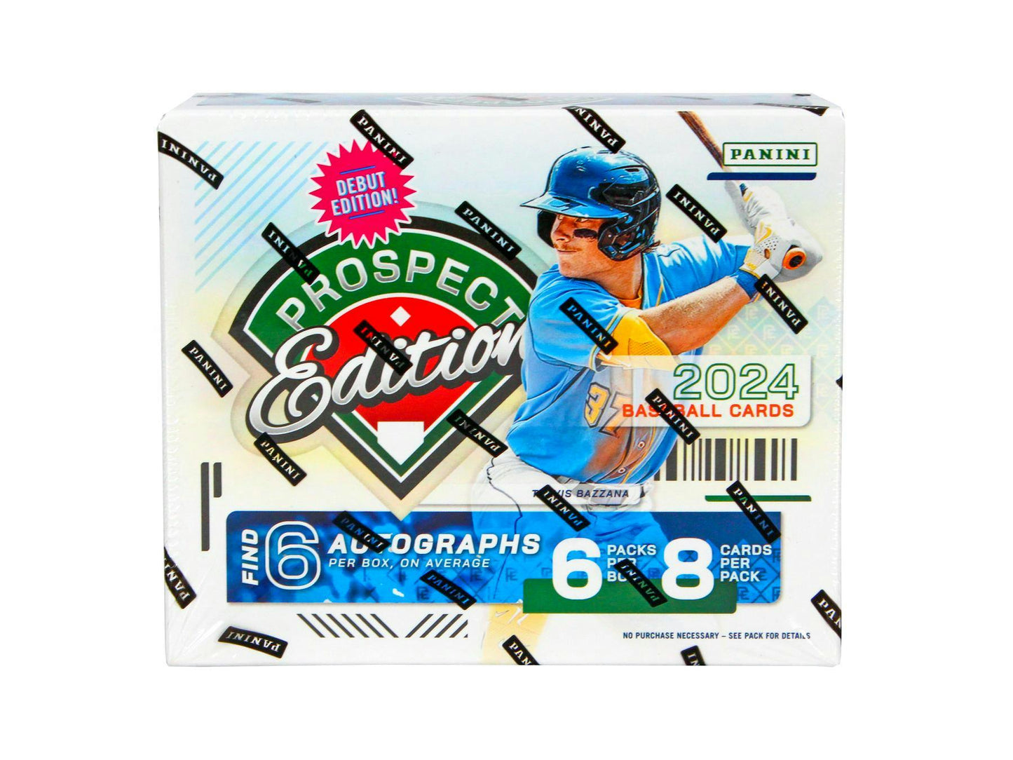 2024 Panini Prospect Edition Baseball Hobby Box - Columbia Hobby - Sports Card Boxes - Toploaders - Card Savers