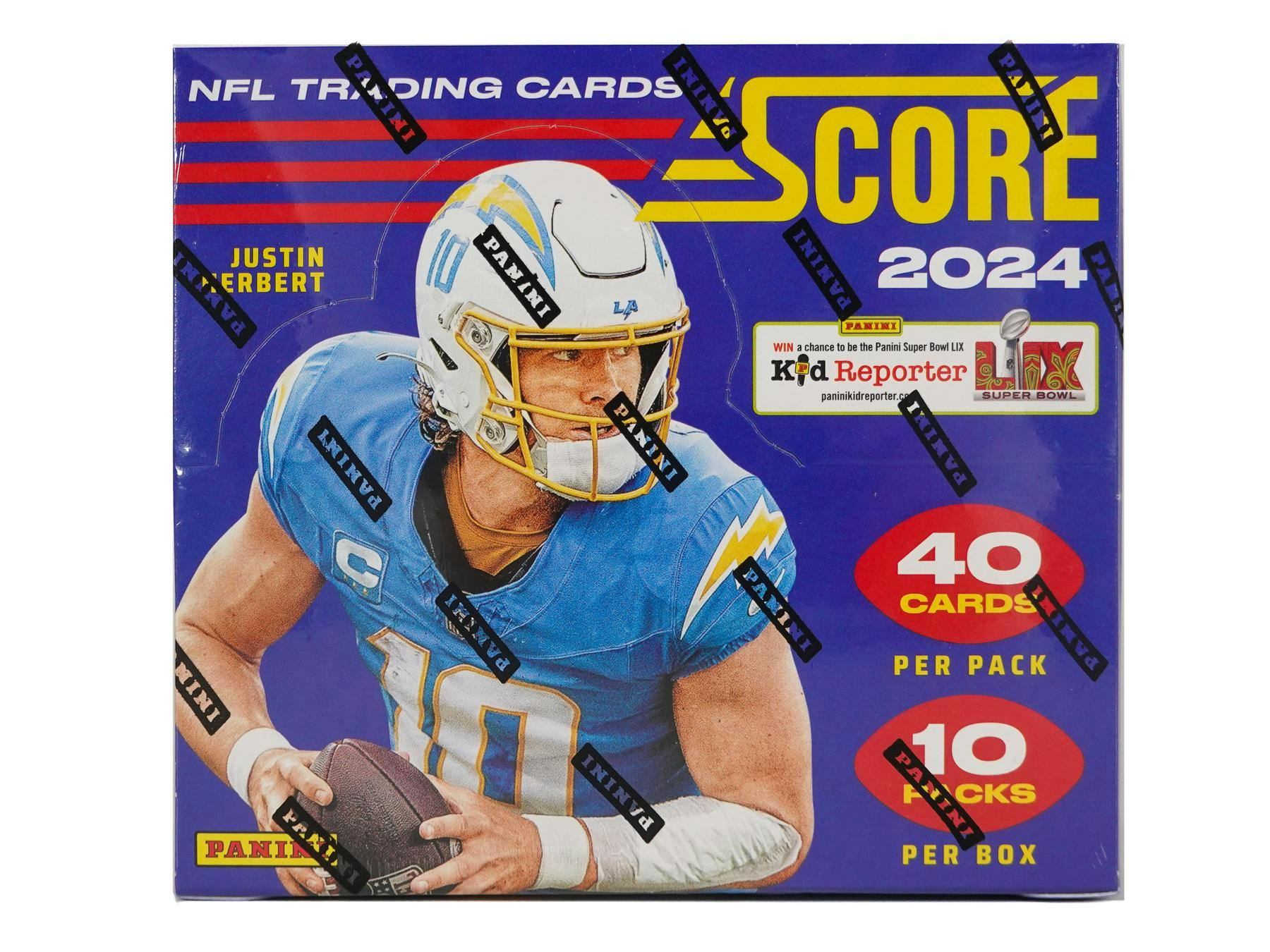 2024 Panini Score Football Hobby Box - Columbia Hobby - Sports Card Boxes - Toploaders - Card Savers