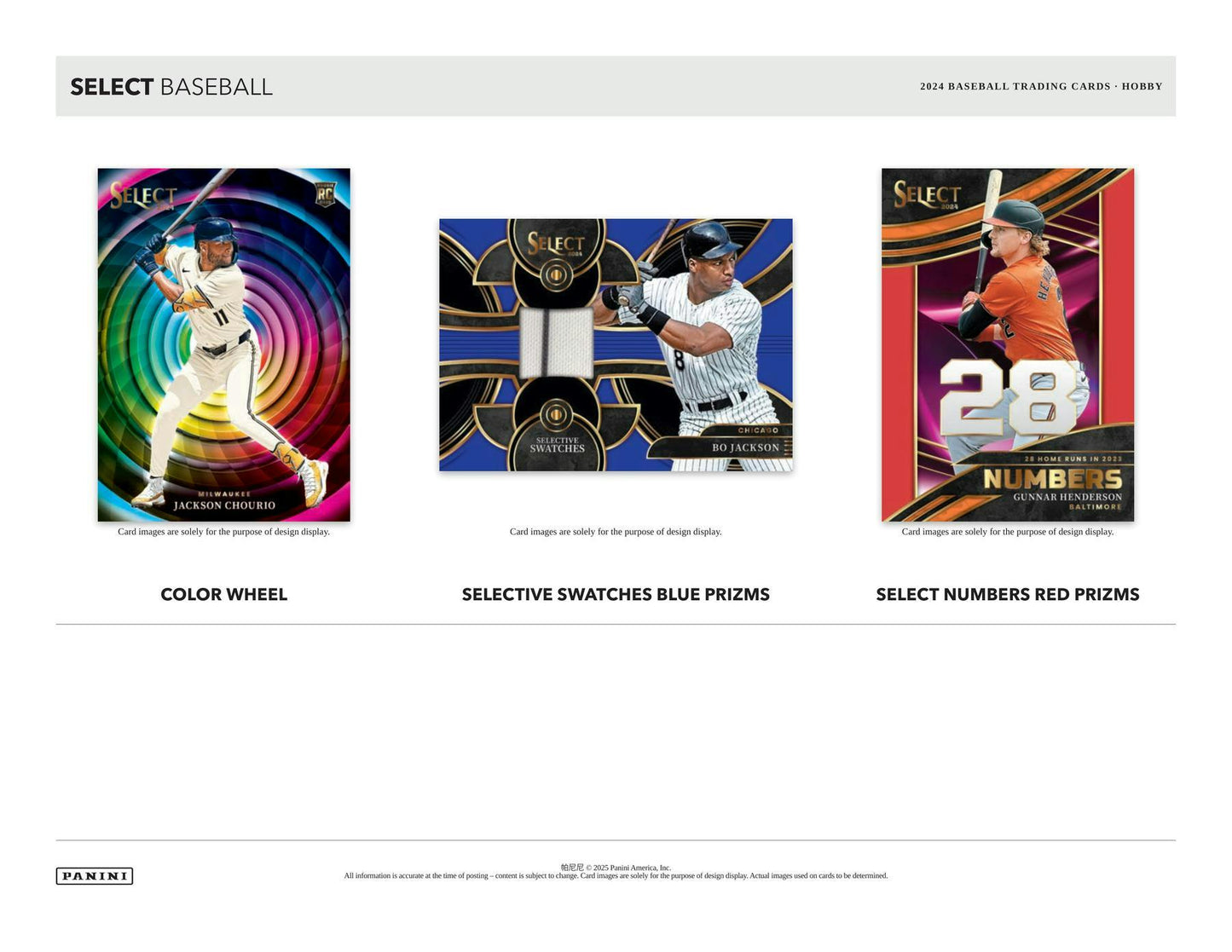 2024 Panini Select Baseball Hobby Box - Columbia Hobby - Sports Card Boxes - Toploaders - Card Savers
