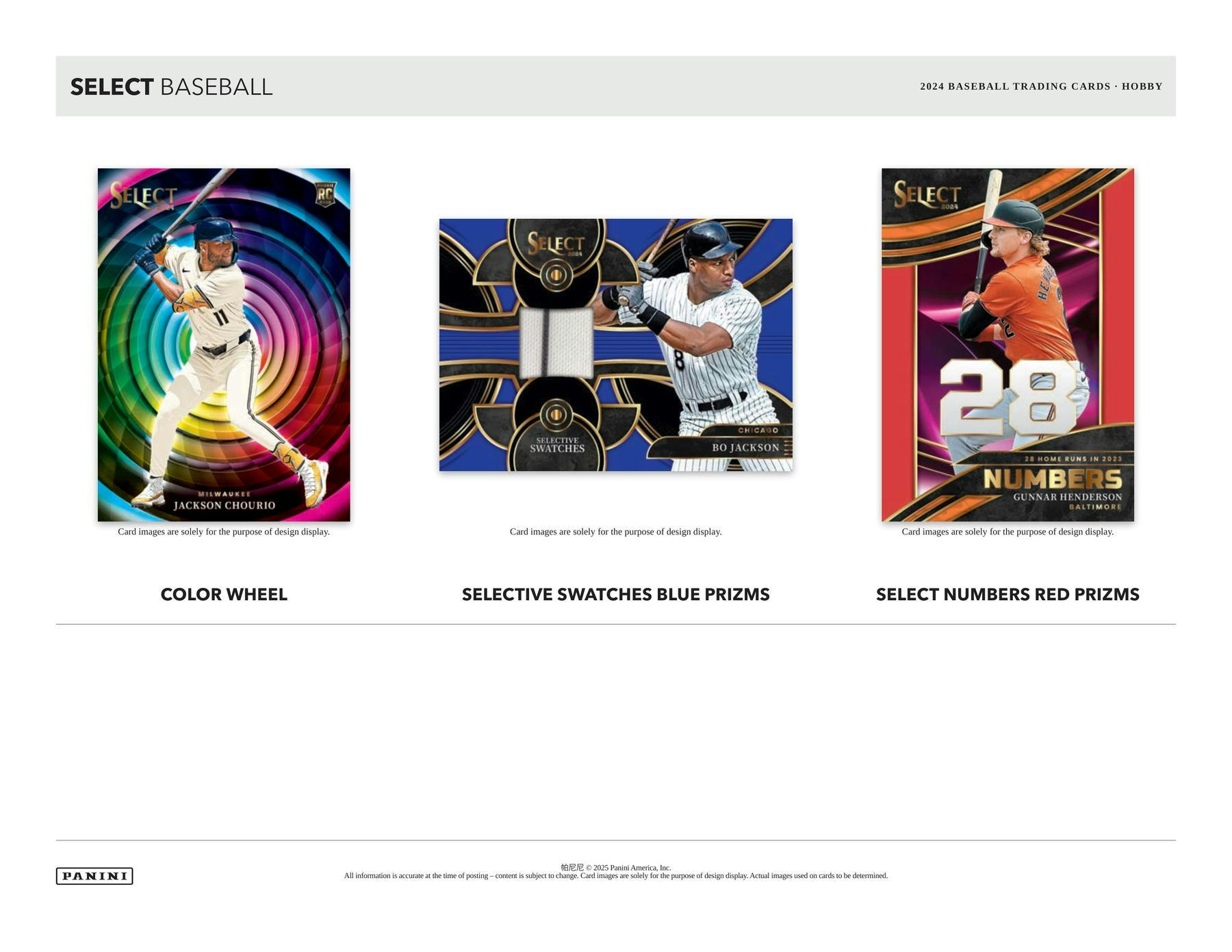 2024 Panini Select Baseball Hobby Box - Columbia Hobby - Sports Card Boxes - Toploaders - Card Savers