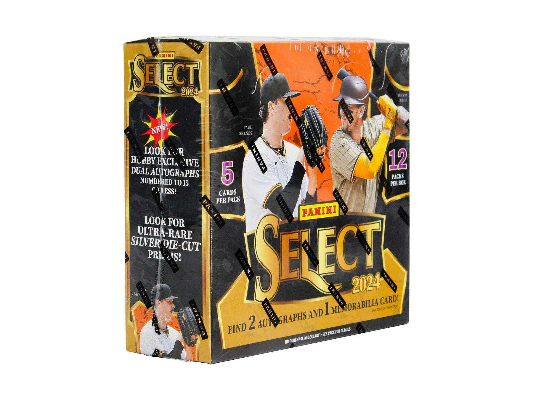2024 Panini Select Baseball Hobby Box - Columbia Hobby - Sports Card Boxes - Toploaders - Card Savers