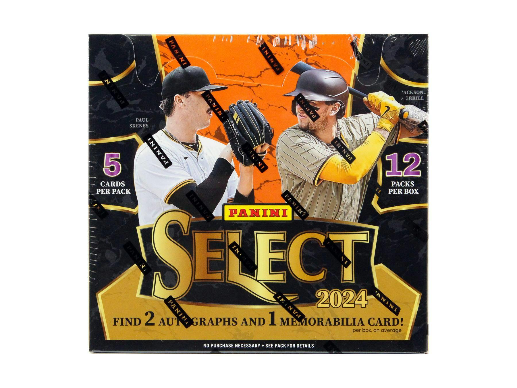 2024 Panini Select Baseball Hobby Box - Columbia Hobby - Sports Card Boxes - Toploaders - Card Savers