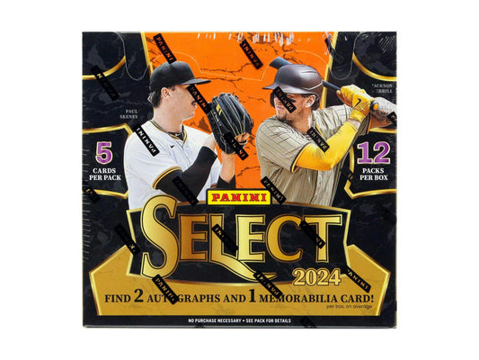 2024 Panini Select Baseball Hobby Box - Columbia Hobby - Sports Card Boxes - Toploaders - Card Savers