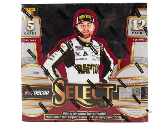 2024 Panini Select Racing Hobby Box - Columbia Hobby - Sports Card Boxes - Toploaders - Card Savers