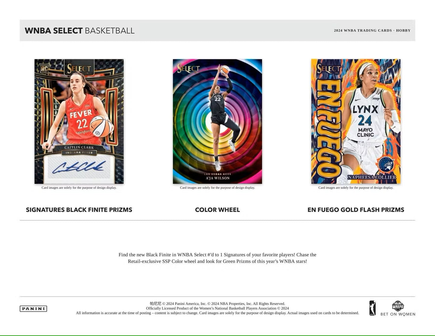 2024 Panini Select WNBA Basketball 6 - Pack Hobby Blaster Box - Columbia Hobby - Sports Card Boxes - Toploaders - Card Savers