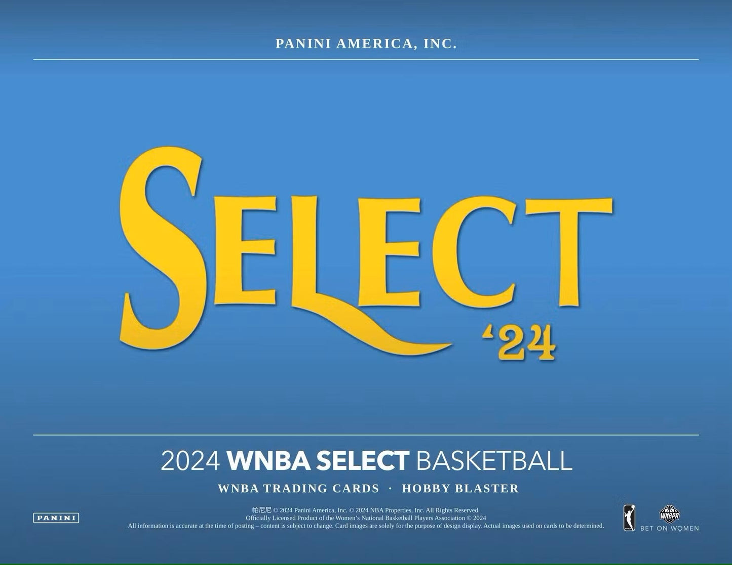 2024 Panini Select WNBA Basketball 6 - Pack Hobby Blaster Box - Columbia Hobby - Sports Card Boxes - Toploaders - Card Savers