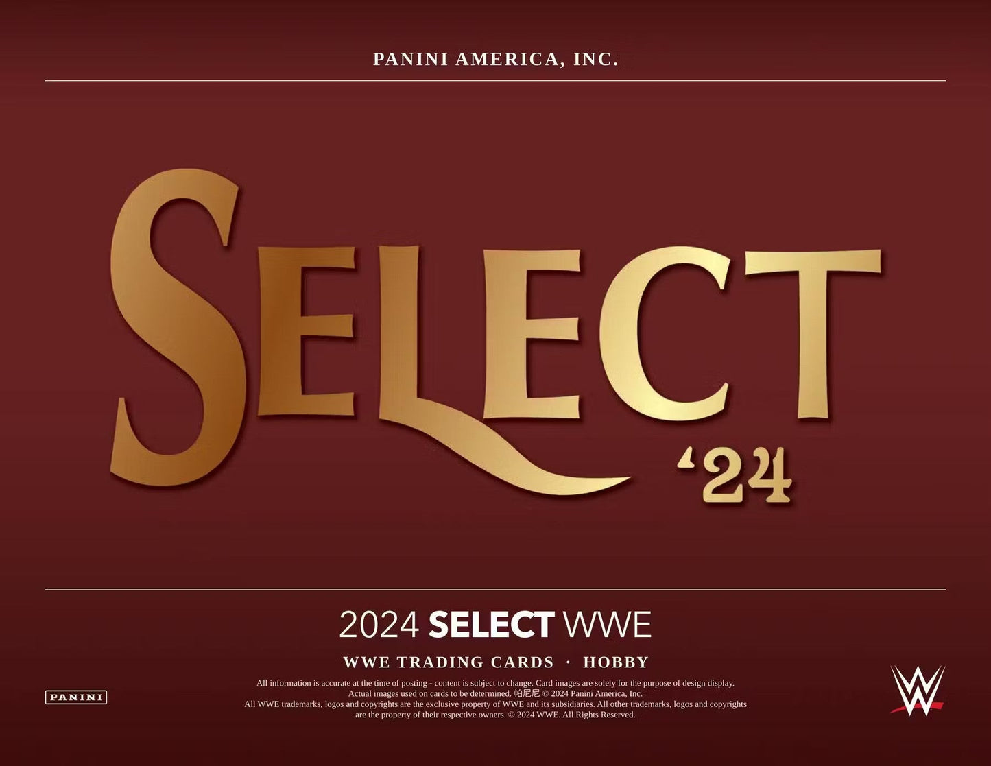 2024 Panini Select WWE Wrestling Hobby Box - Columbia Hobby - Sports Card Boxes - Toploaders - Card Savers