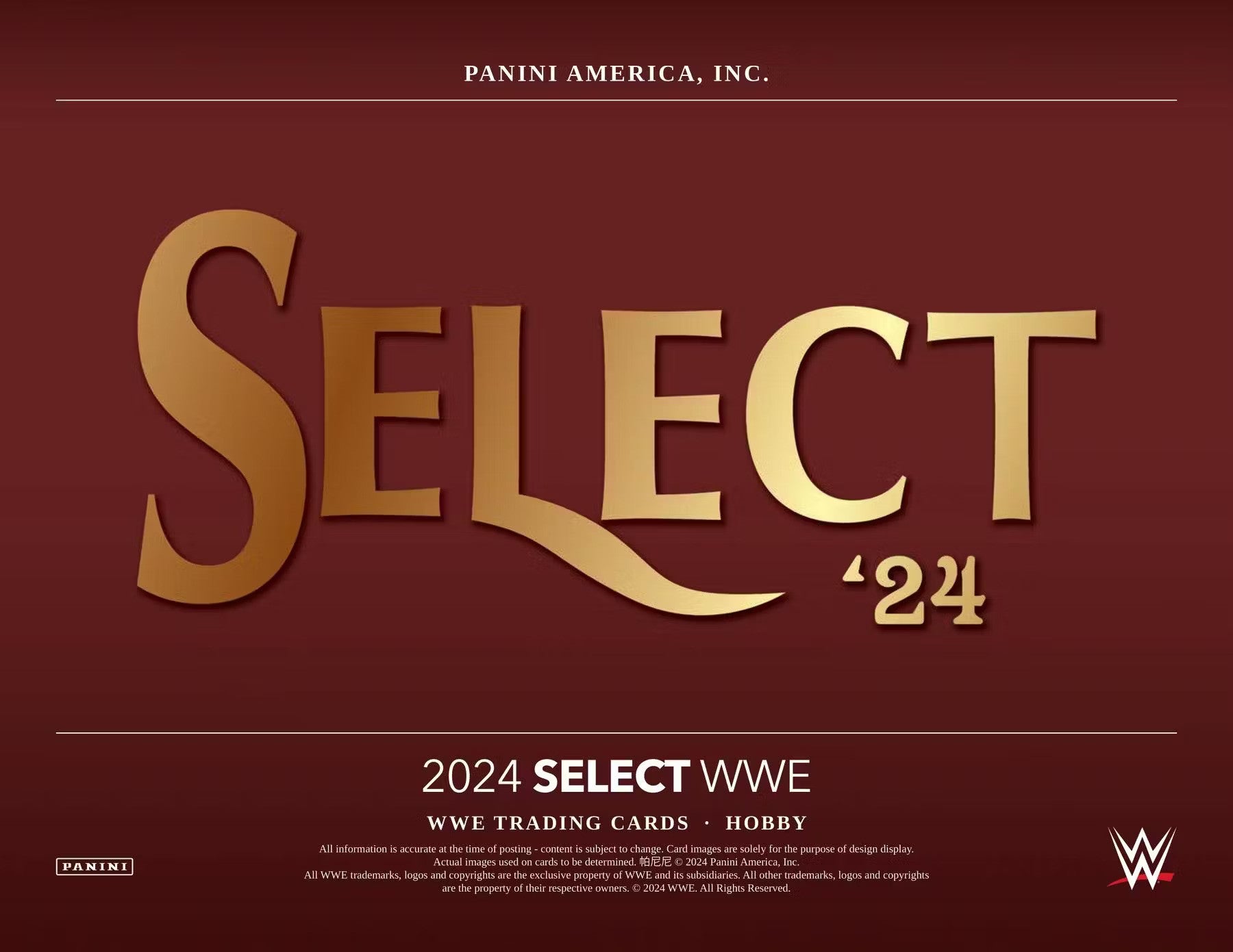 2024 Panini Select WWE Wrestling Hobby Box - Columbia Hobby - Sports Card Boxes - Toploaders - Card Savers