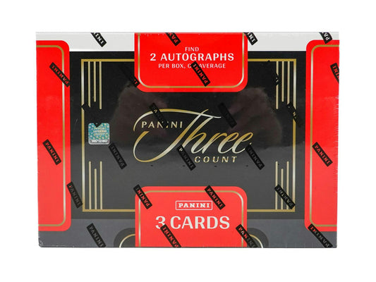 2024 Panini Three Count WWE Wrestling Hobby Box - Columbia Hobby - Sports Card Boxes - Toploaders - Card Savers