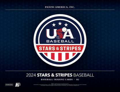 2024 Panini USA Stars & Stripes Baseball Hybrid H2 Box - Columbia Hobby - Sports Card Boxes - Toploaders - Card Savers