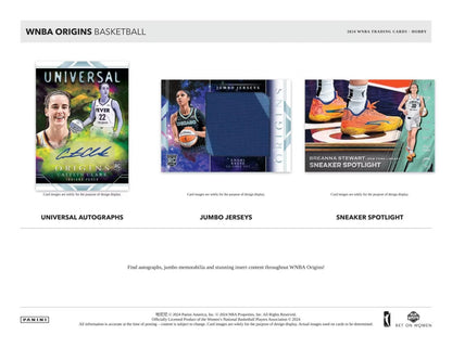 2024 Panini WNBA Origins Basketball Hobby Box - Columbia Hobby - Sports Card Boxes - Toploaders - Card Savers