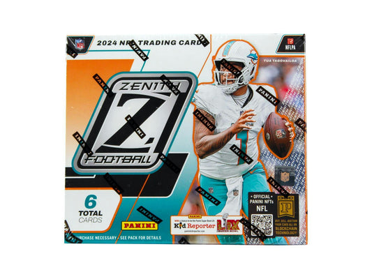 2024 Panini Zenith Football Hobby Box - Columbia Hobby - Sports Card Boxes - Toploaders - Card Savers