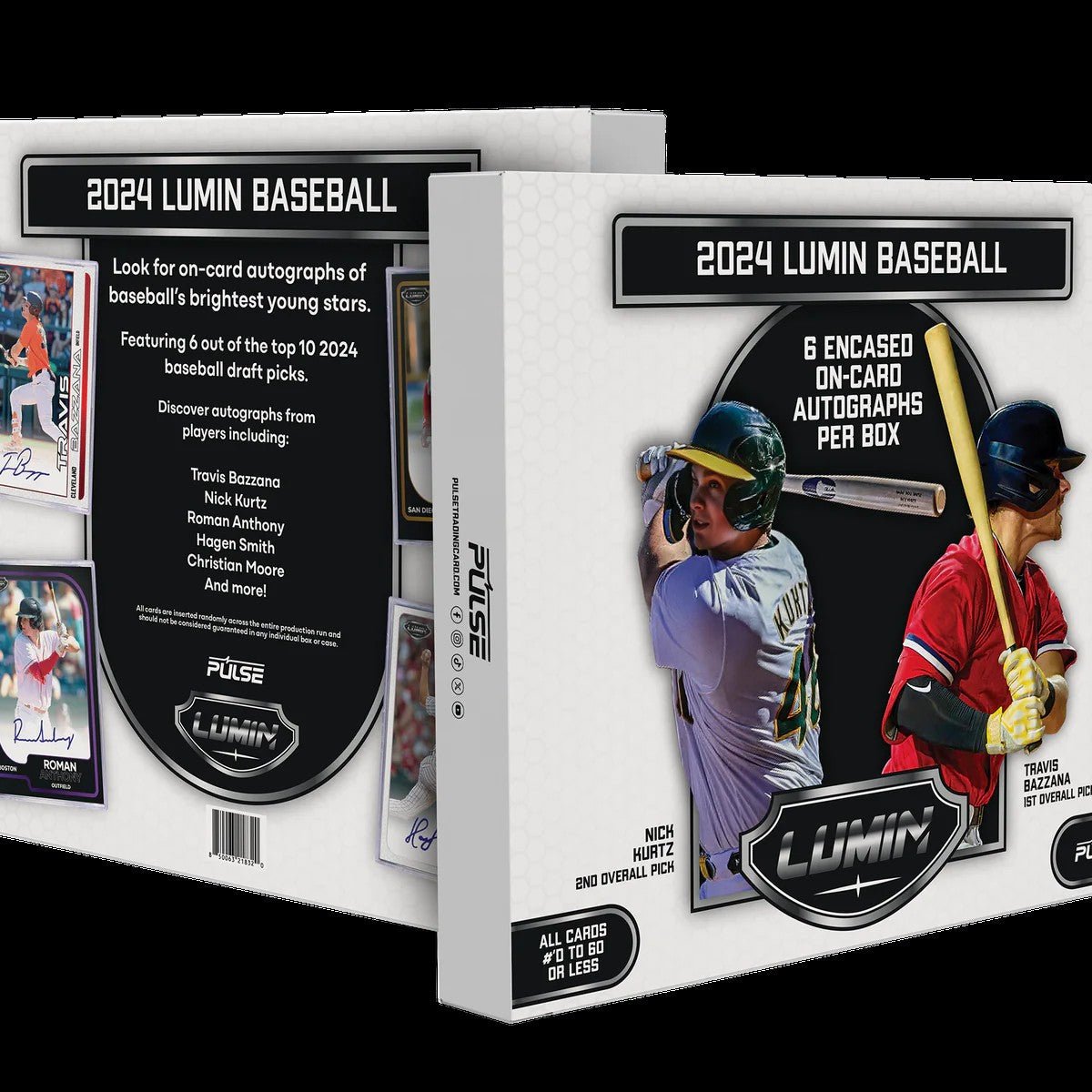 2024 Pulse Lumin Baseball Hobby Box - Columbia Hobby - Sports Card Boxes - Toploaders - Card Savers