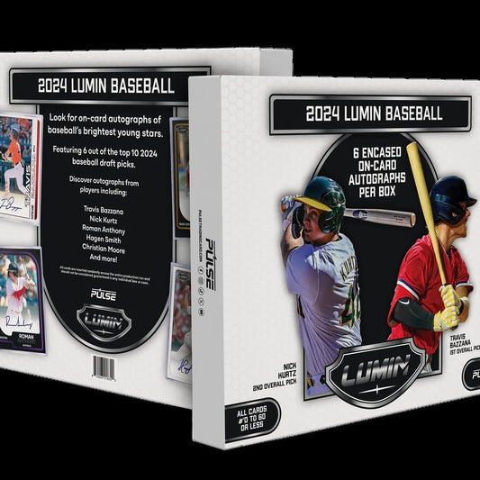 2024 Pulse Lumin Baseball Hobby Box - Columbia Hobby - Sports Card Boxes - Toploaders - Card Savers