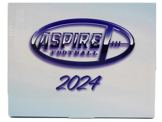 2024 Sage Aspire Football Hobby Box - Columbia Hobby - Sports Card Boxes - Toploaders - Card Savers
