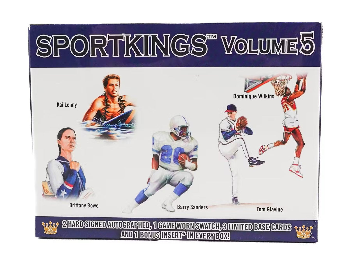 2024 Sportkings Volume 5 Multisport Hobby Box - Columbia Hobby - Sports Card Boxes - Toploaders - Card Savers