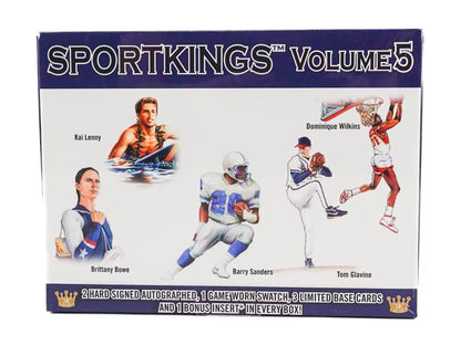 2024 Sportkings Volume 5 Multisport Hobby Box - Columbia Hobby - Sports Card Boxes - Toploaders - Card Savers