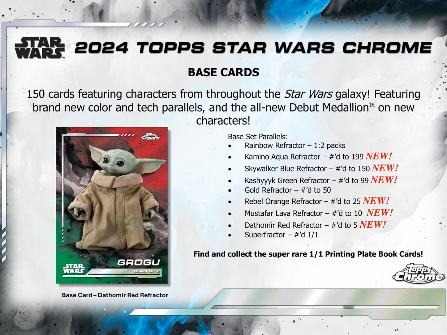 2024 Star Wars Topps Chrome Hobby Box - Columbia Hobby - Sports Card Boxes - Toploaders - Card Savers