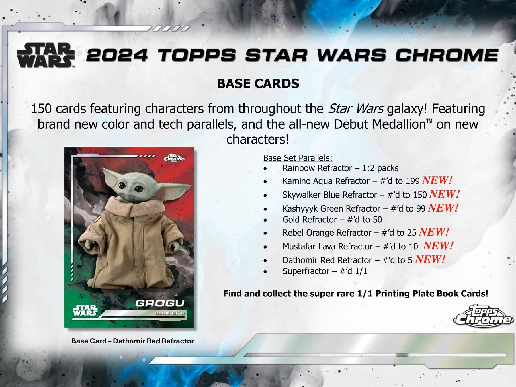 2024 Star Wars Topps Chrome Hobby Box - Columbia Hobby - Sports Card Boxes - Toploaders - Card Savers