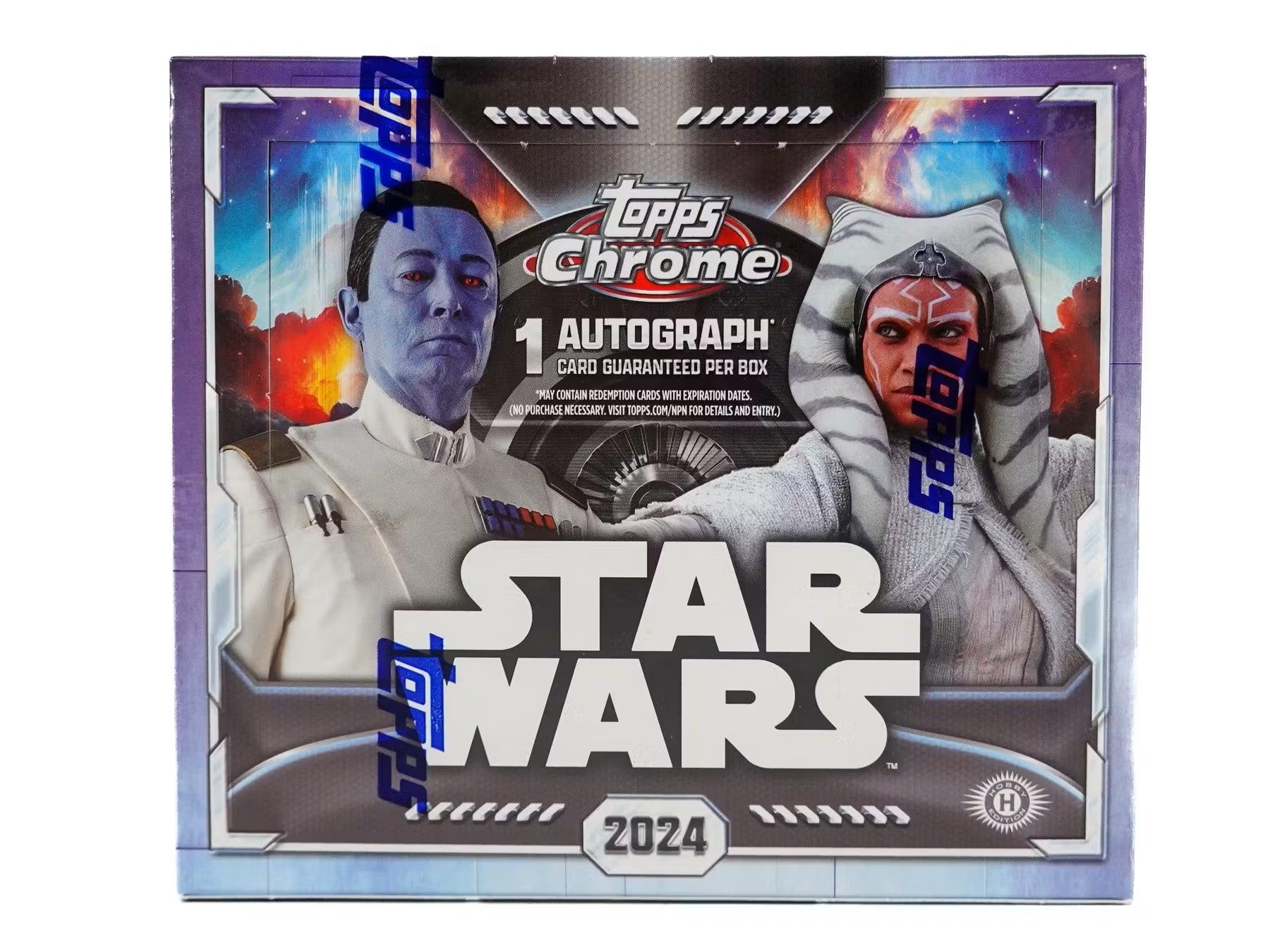 2024 Star Wars Topps Chrome Hobby Box - Columbia Hobby - Sports Card Boxes - Toploaders - Card Savers