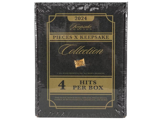 2024 Super Break Pieces X Keepsake Collection Hobby Box - Columbia Hobby - Sports Card Boxes - Toploaders - Card Savers