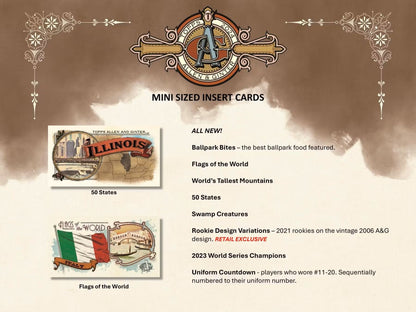 2024 Topps Allen & Ginter Baseball 8 - Pack Blaster Box - Columbia Hobby - Sports Card Boxes - Toploaders - Card Savers