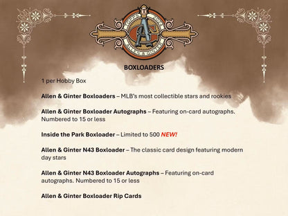 2024 Topps Allen & Ginter Baseball 8 - Pack Blaster Box - Columbia Hobby - Sports Card Boxes - Toploaders - Card Savers