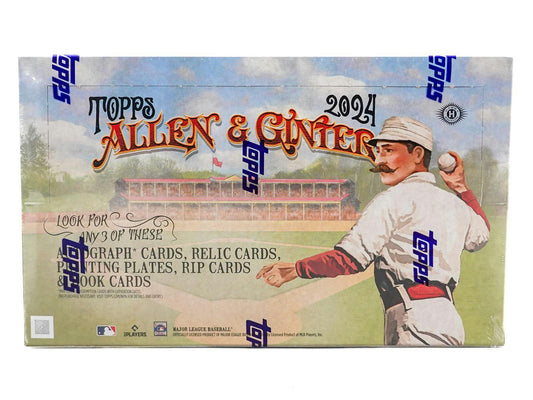 2024 Topps Allen & Ginter Baseball Hobby Box - Columbia Hobby - Sports Card Boxes - Toploaders - Card Savers