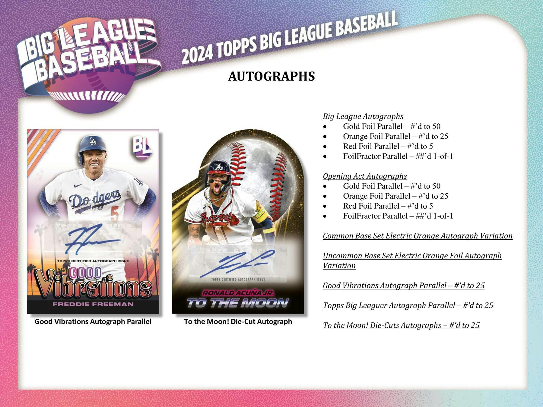 2024 Topps Big League Baseball Hobby Box - Columbia Hobby - Sports Card Boxes - Toploaders - Card Savers