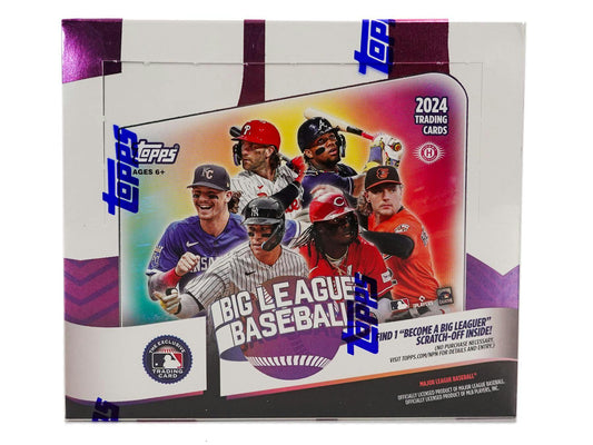 2024 Topps Big League Baseball Hobby Box - Columbia Hobby - Sports Card Boxes - Toploaders - Card Savers