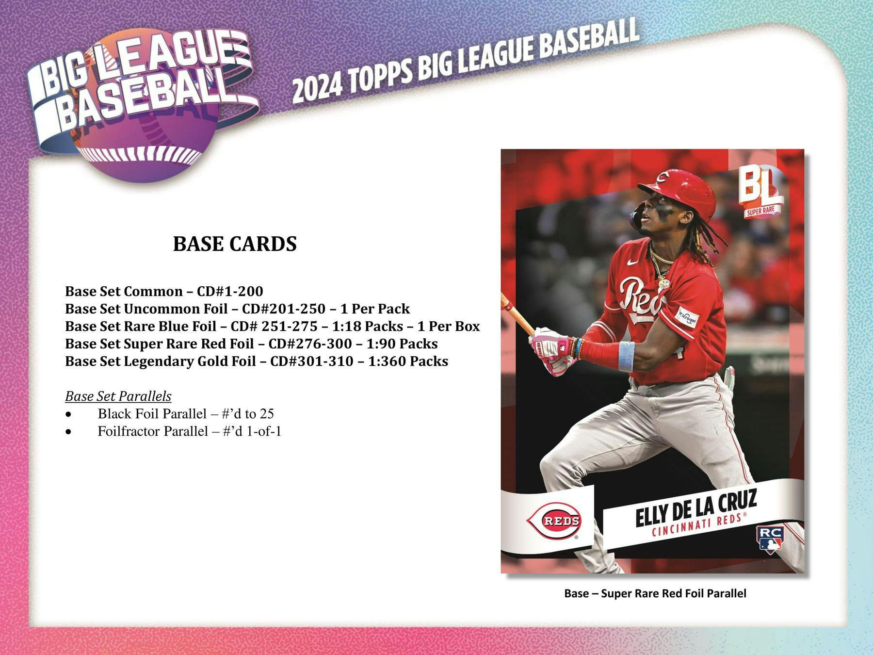 2024 Topps Big League Baseball Hobby Box - Columbia Hobby - Sports Card Boxes - Toploaders - Card Savers