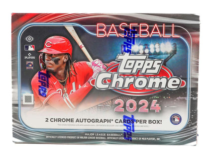 2024 Topps Chrome Baseball Breakers Delight Box - Columbia Hobby - Sports Card Boxes - Toploaders - Card Savers