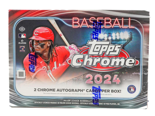 2024 Topps Chrome Baseball Breakers Delight Box - Columbia Hobby - Sports Card Boxes - Toploaders - Card Savers