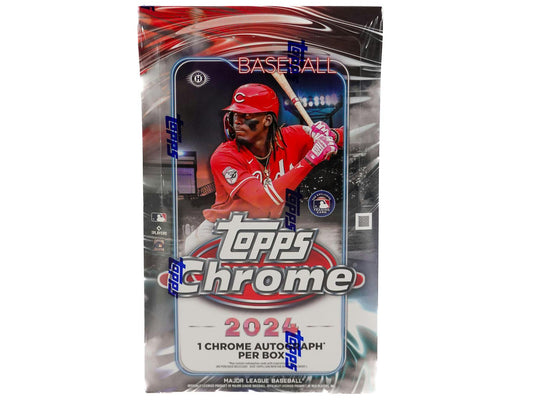 2024 Topps Chrome Baseball Hobby Box - Columbia Hobby - Sports Card Boxes - Toploaders - Card Savers