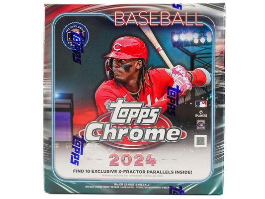 2024 Topps Chrome Baseball Monster Box - Columbia Hobby - Sports Card Boxes - Toploaders - Card Savers