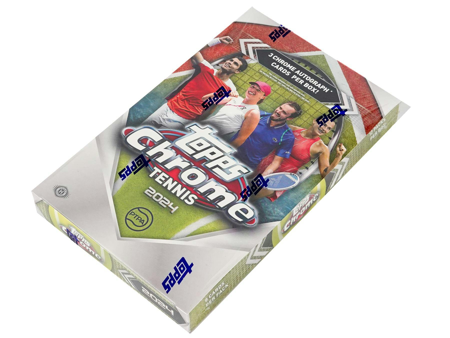 2024 Topps Chrome Tennis Hobby Box - Columbia Hobby - Sports Card Boxes - Toploaders - Card Savers