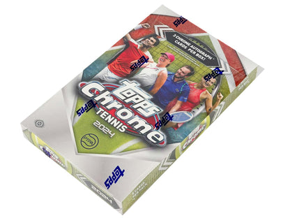 2024 Topps Chrome Tennis Hobby Box - Columbia Hobby - Sports Card Boxes - Toploaders - Card Savers