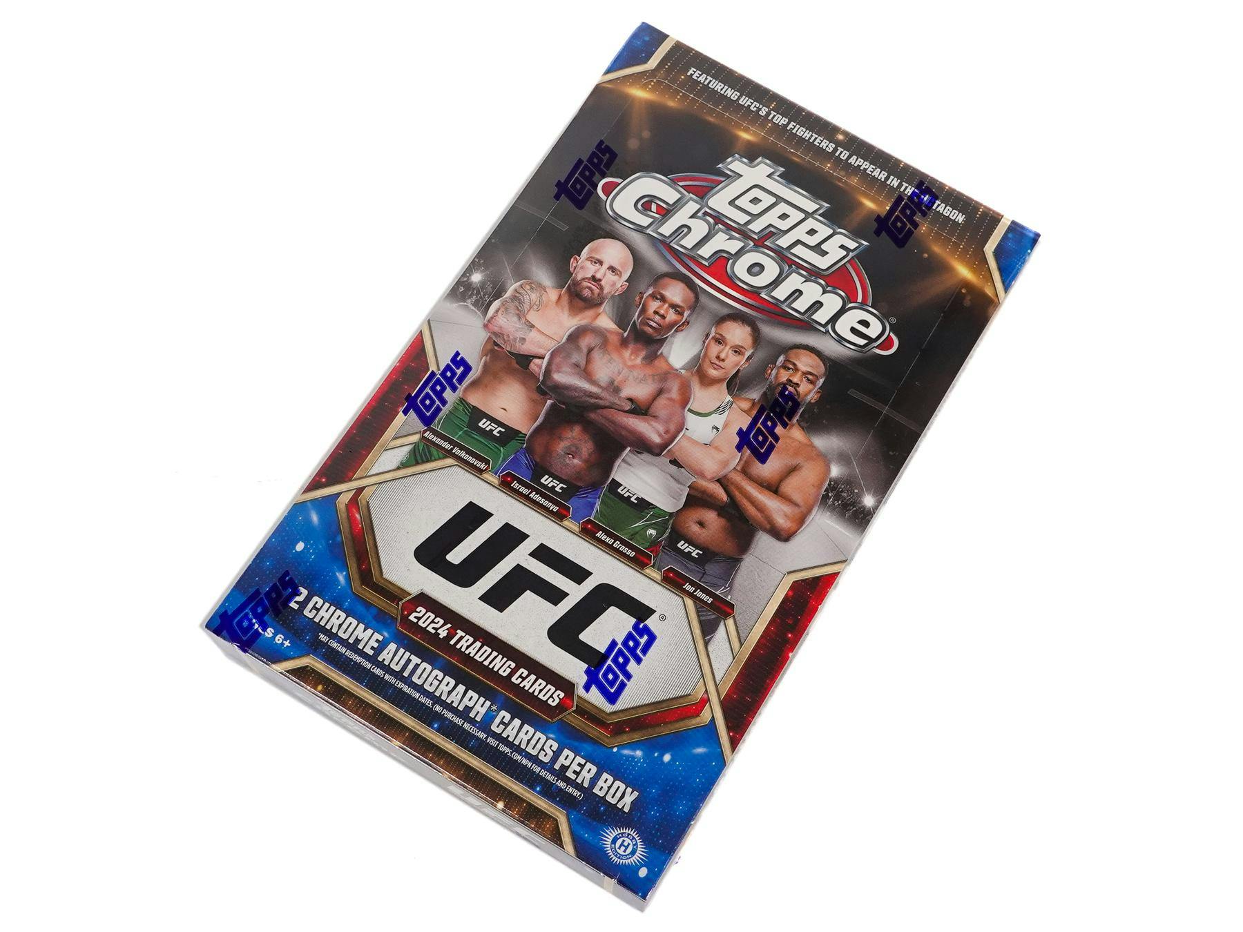 2024 Topps Chrome UFC Hobby Box - Columbia Hobby - Sports Card Boxes - Toploaders - Card Savers