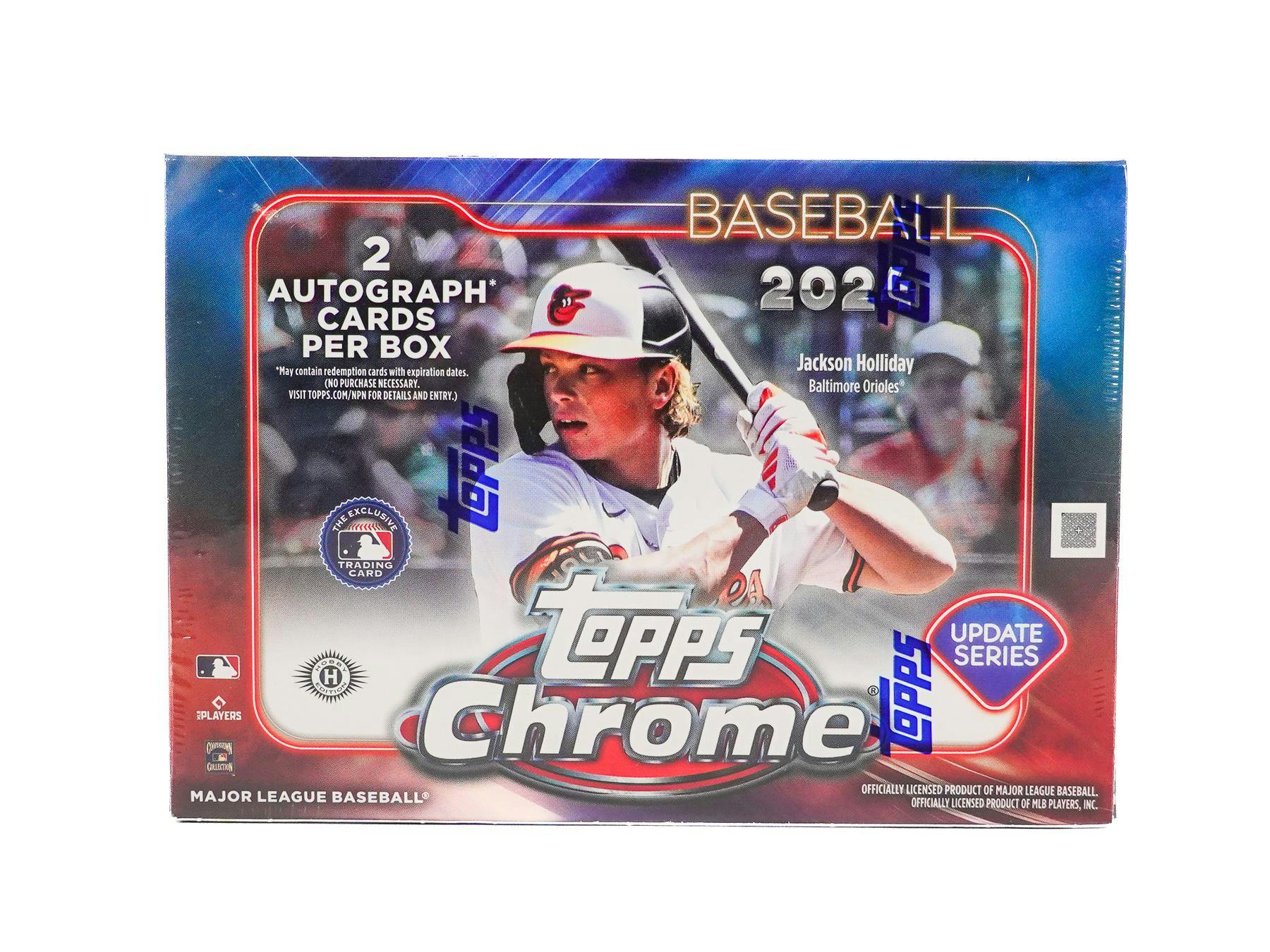 2024 Topps Chrome Update Series Baseball Breaker Delight Box - Columbia Hobby - Sports Card Boxes - Toploaders - Card Savers