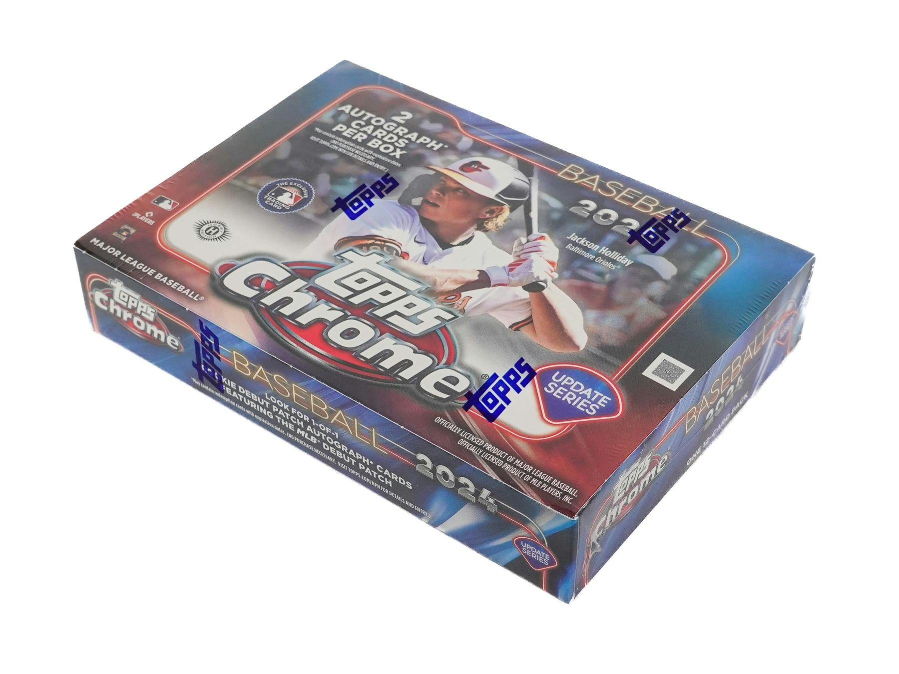 2024 Topps Chrome Update Series Baseball Breaker Delight Box - Columbia Hobby - Sports Card Boxes - Toploaders - Card Savers