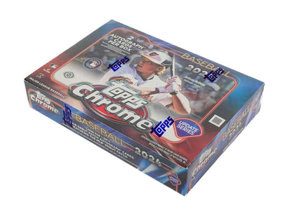 2024 Topps Chrome Update Series Baseball Breaker Delight Box - Columbia Hobby - Sports Card Boxes - Toploaders - Card Savers