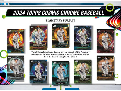 2024 Topps Cosmic Chrome Baseball Hobby Box - Columbia Hobby - Sports Card Boxes - Toploaders - Card Savers