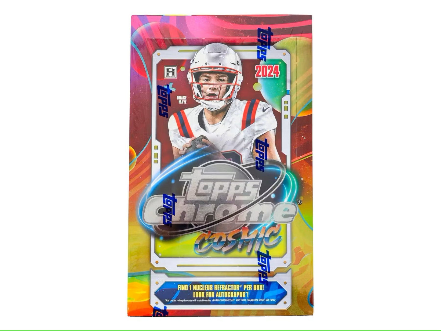 2024 Topps Cosmic Chrome Football Hobby Box - Columbia Hobby - Sports Card Boxes - Toploaders - Card Savers