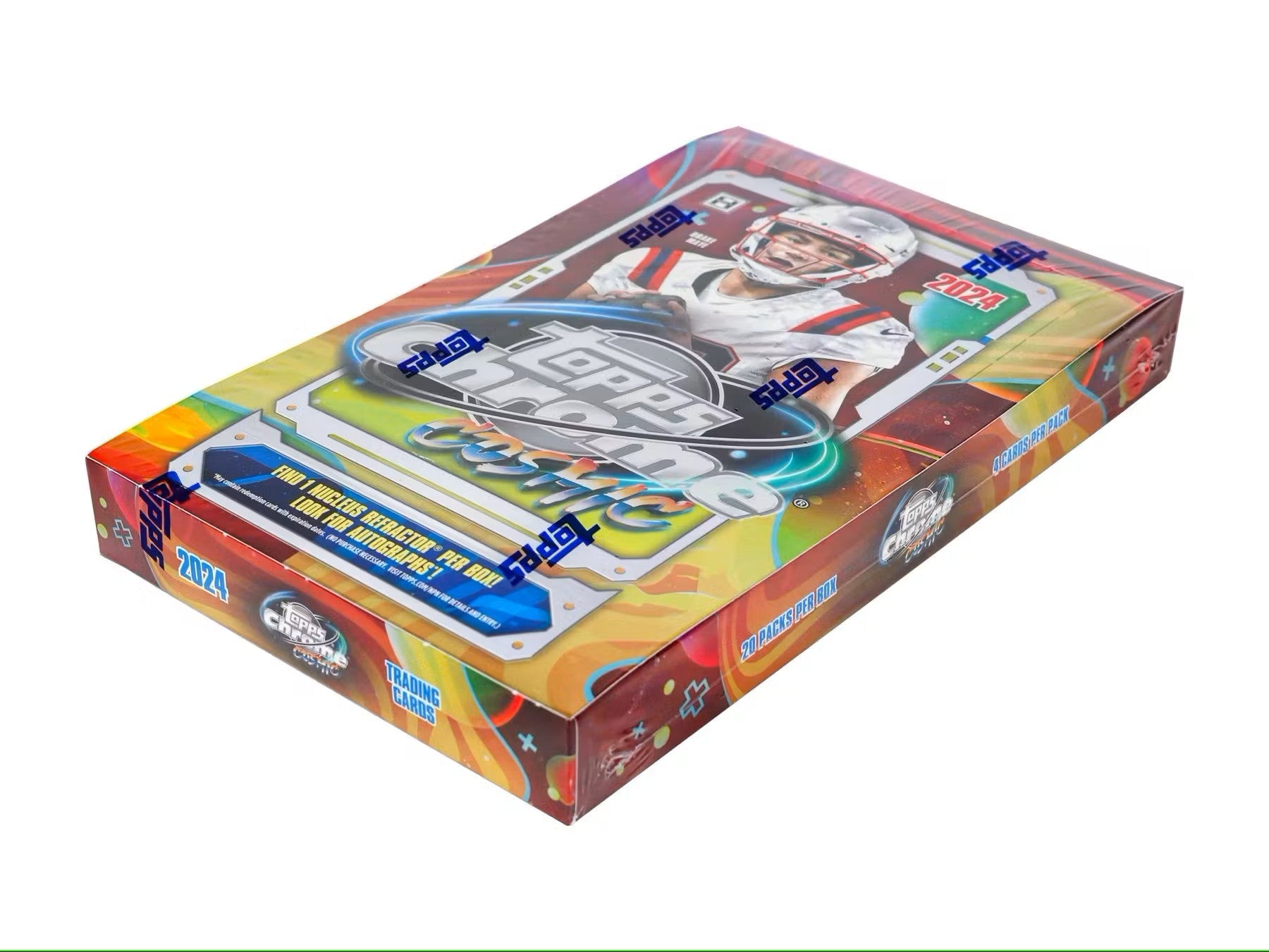 2024 Topps Cosmic Chrome Football Hobby Box - Columbia Hobby - Sports Card Boxes - Toploaders - Card Savers