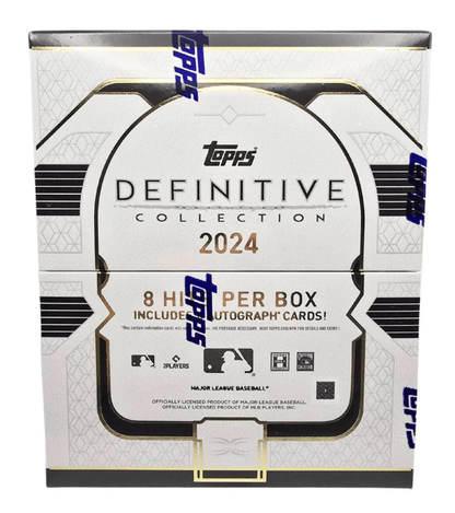 2024 Topps Definitive Collection Baseball Hobby Box - Columbia Hobby - Sports Card Boxes - Toploaders - Card Savers