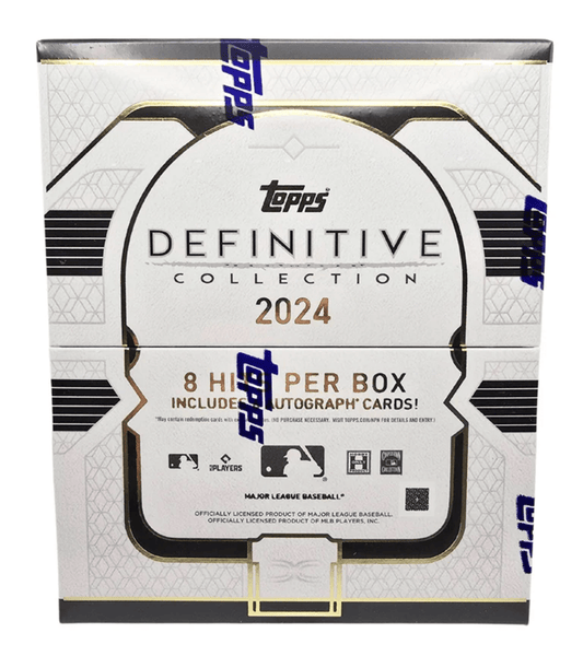 2024 Topps Definitive Collection Baseball Hobby Box - Columbia Hobby - Sports Card Boxes - Toploaders - Card Savers